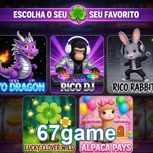 Ilustração de 67game em destaque